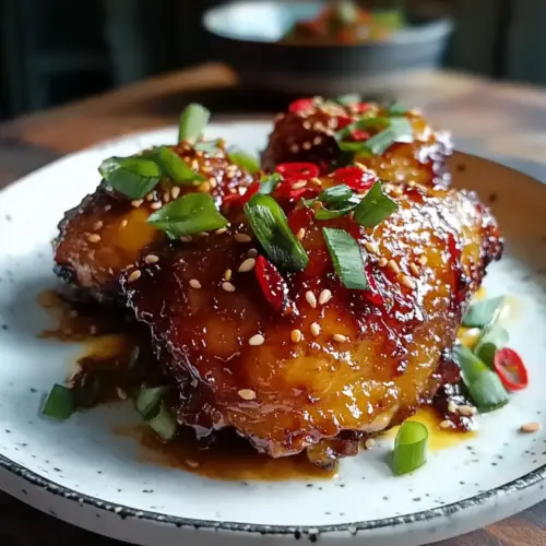 Sweet Chili Chicken Thighs