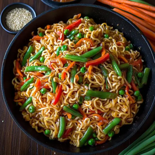 Vegetable Stir Fry Noodles