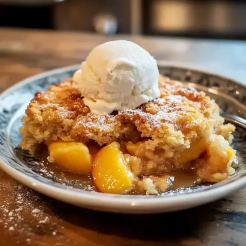 Joanna Gaines Peach Cobbler