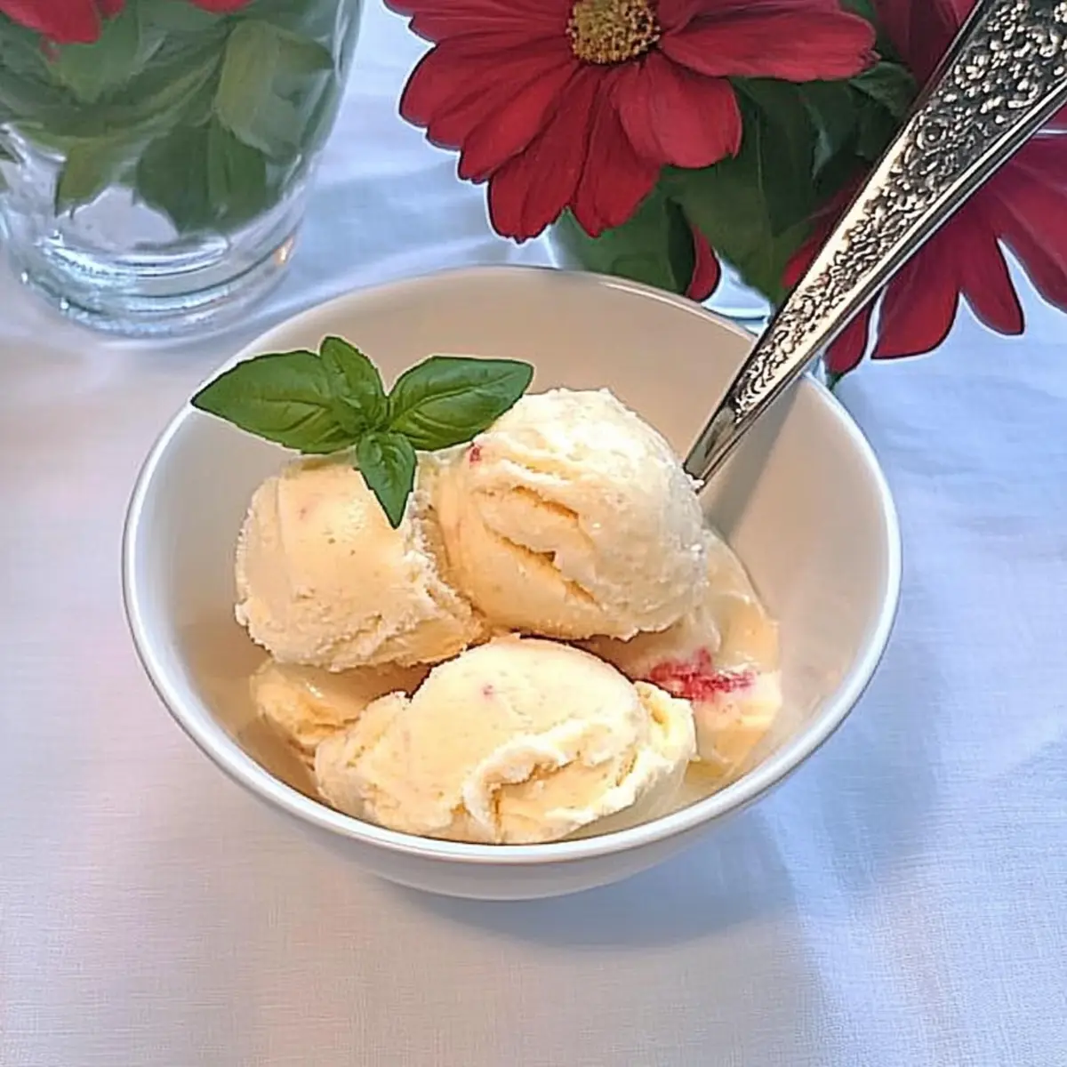 Peach Delight Frozen Yogurt