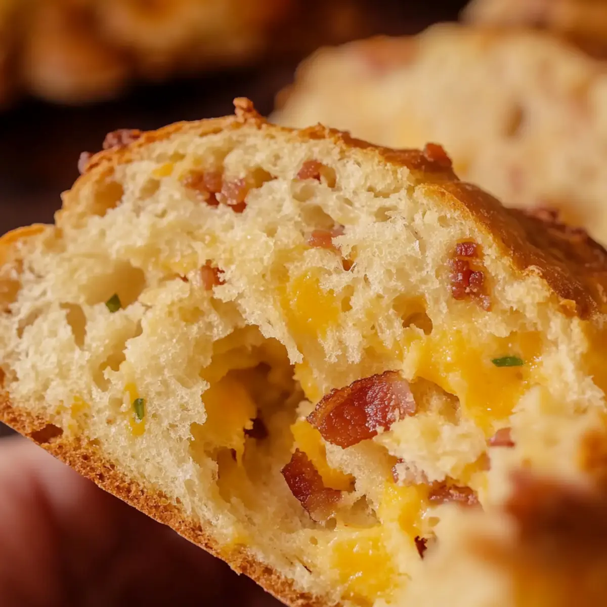 Irresistible Brunch Bread: Bacon & Cheddar Delight 2 unnamed file 160