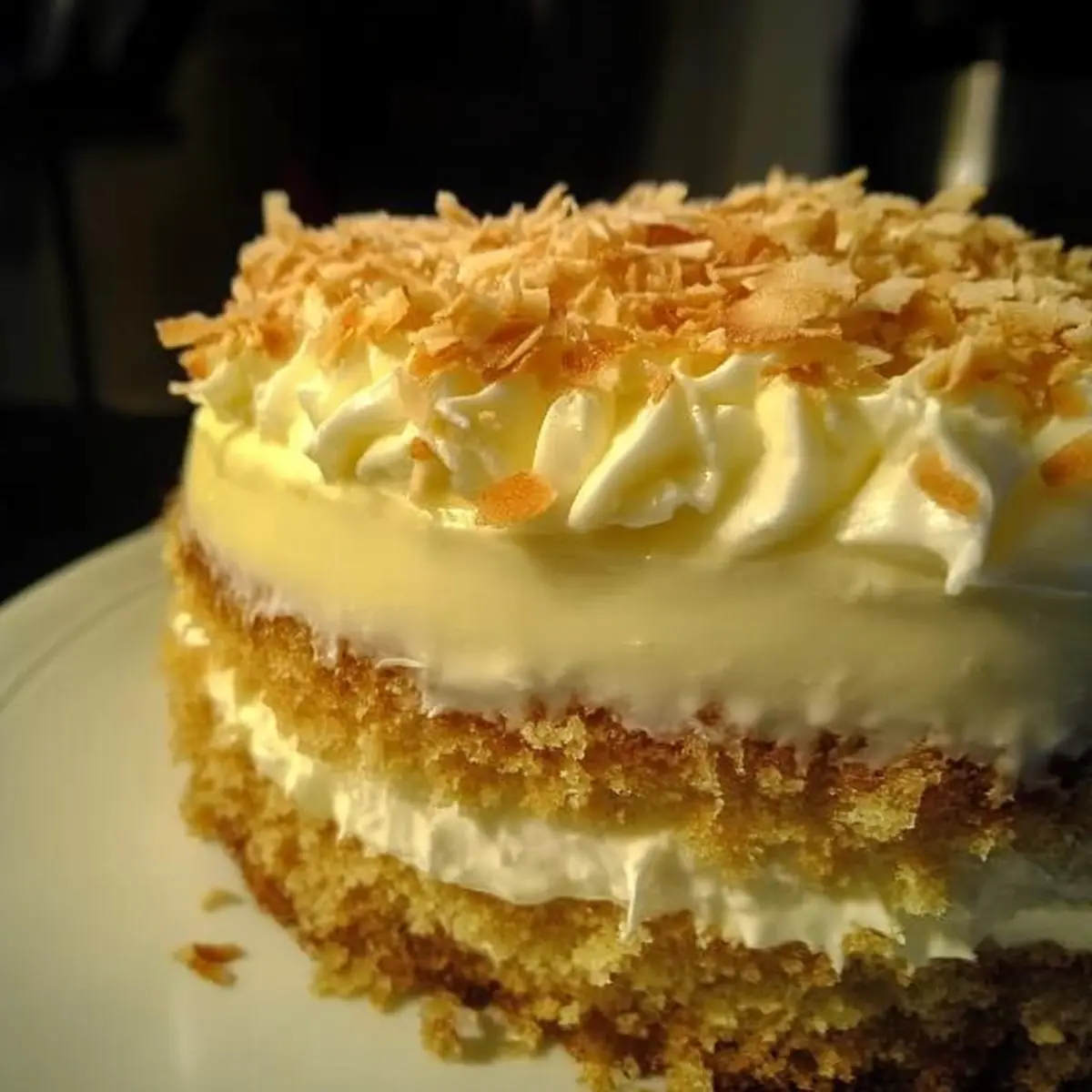 Decadent Southern Style Coconut Custard Cake for Sweet Moments 4 southern style coconut custard cake