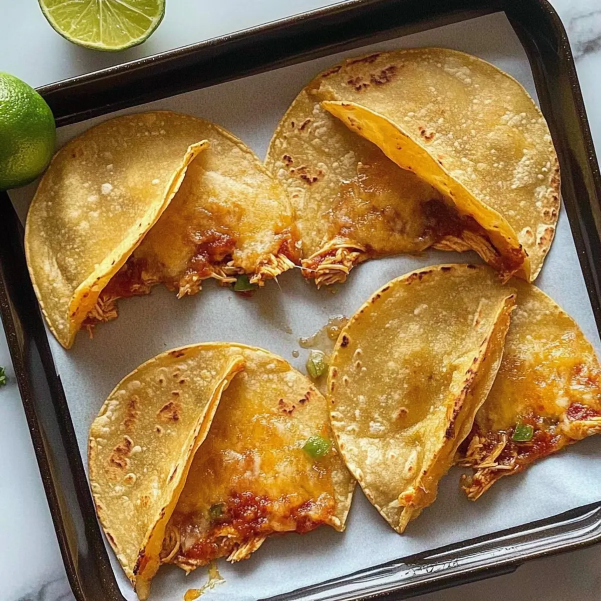 Baked Chicken Tacos
