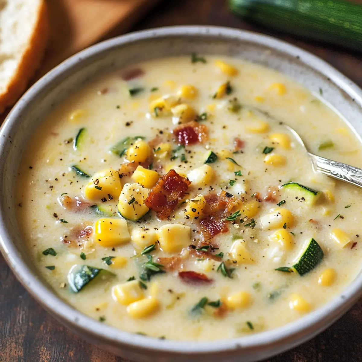 Creamy Summer Corn and Zucchini Chowder for Cozy Nights 4 Summer Corn and Zucchini Chowder