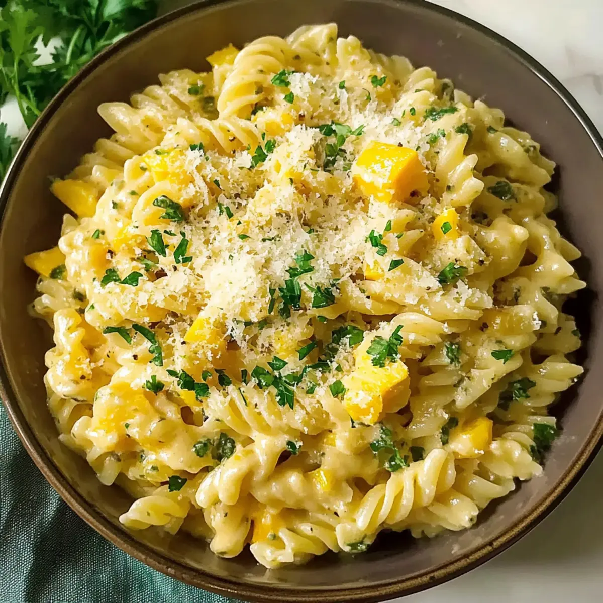 Yellow Squash Pasta