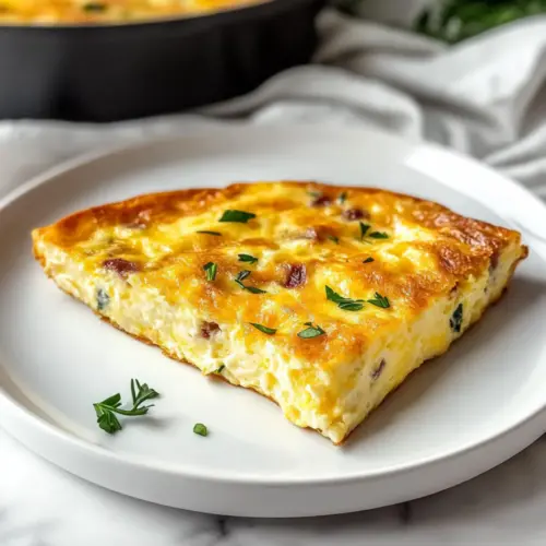 Four Cheese Frittata