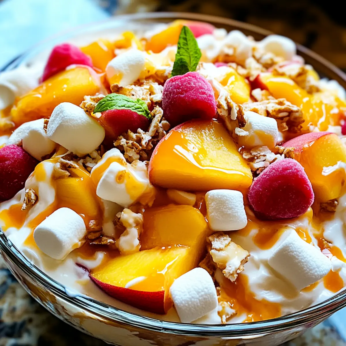 Millionaire Peach Salad