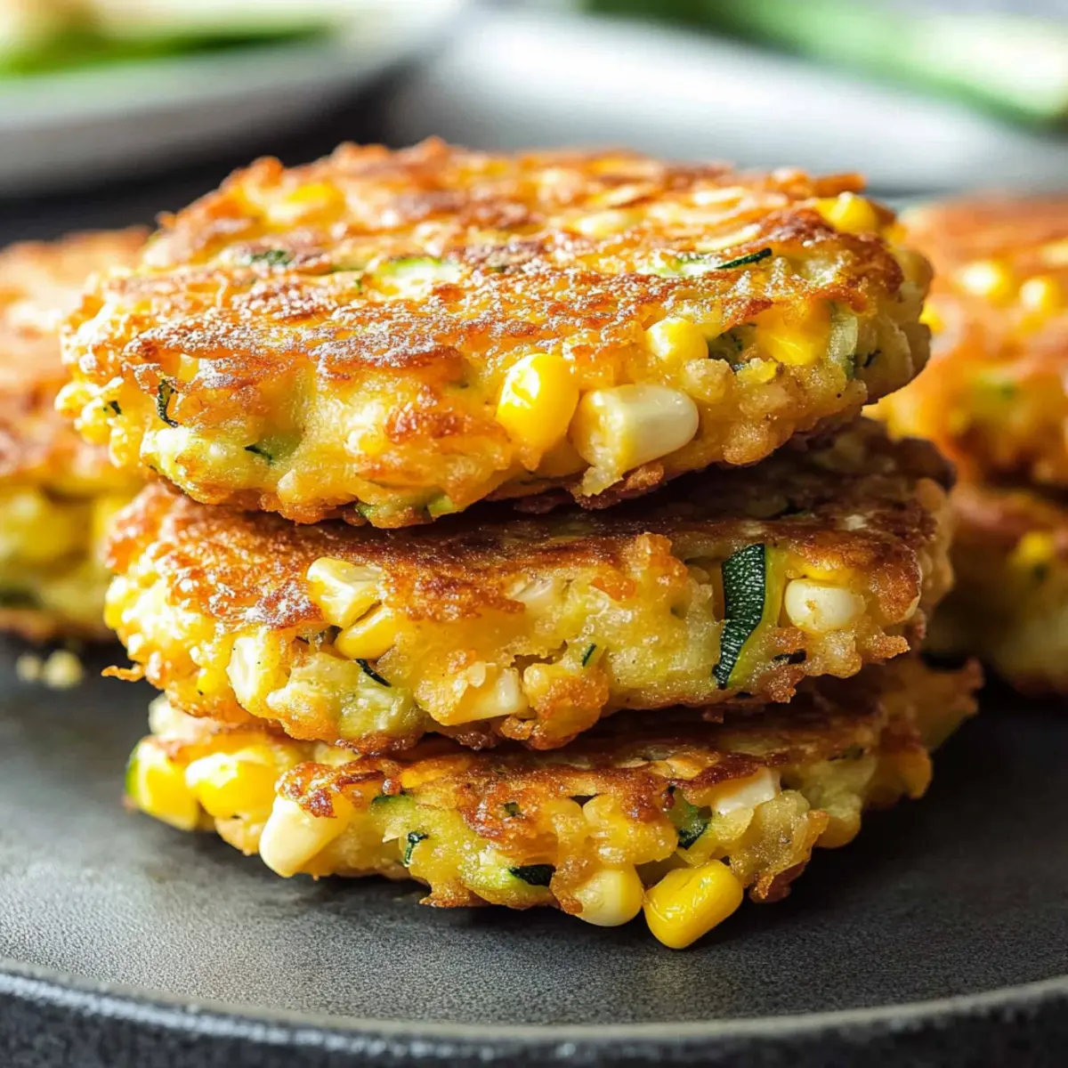 Zucchini Corn Fritters
