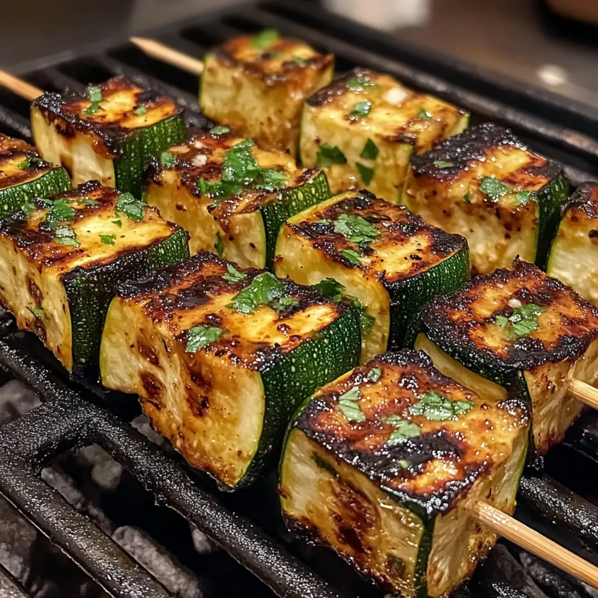 Garlic Butter Zucchini Skewers: A Simple Grilled Delight 2 unnamed file 388