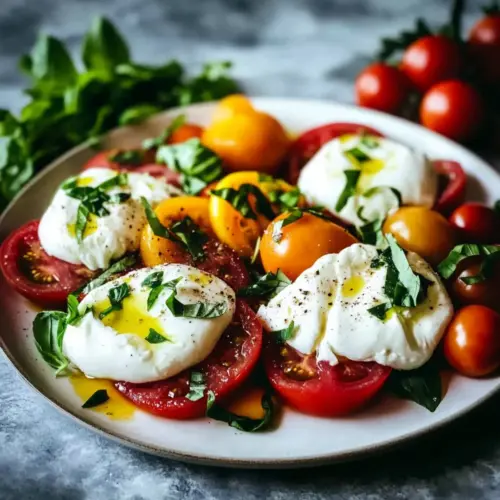 Creamy Burrata Caprese: The Ultimate Summer Salad Delight 11 Burrata Caprese