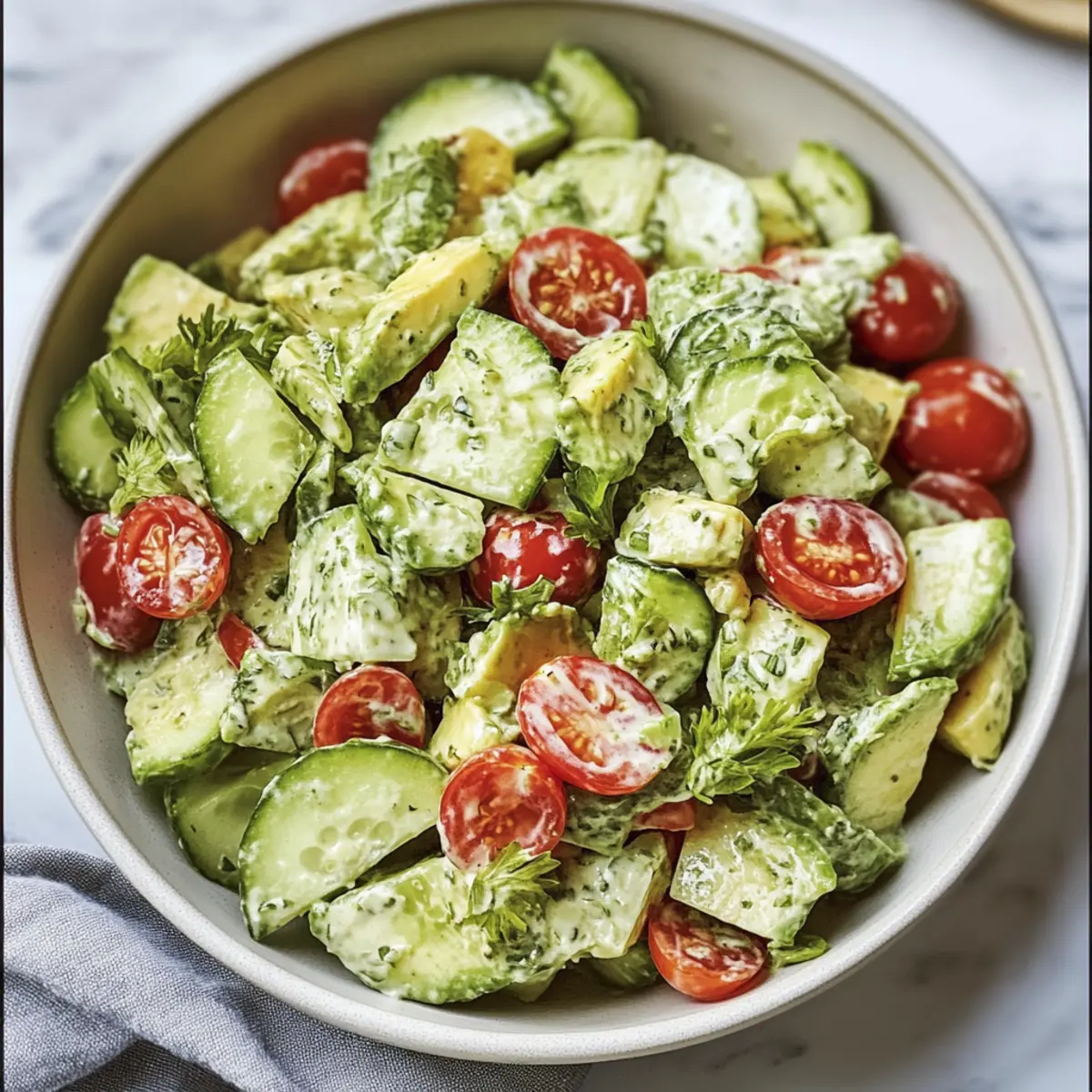 Green Goddess Avocado Salad