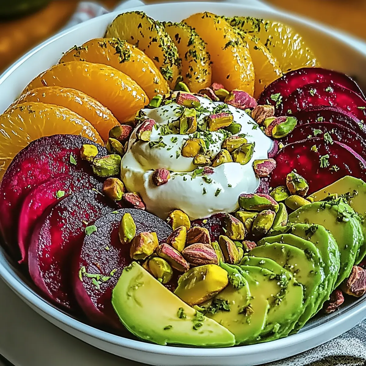 French Beet and Avocado Salad