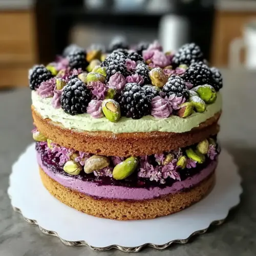 Pistachio and Blackberry Olive Oil Cake for a Perfect Indulgence 3 Pistachio and Blackberry Olive Oil Cake