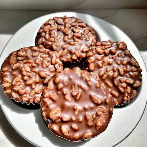 Chocolate Peanut Butter Crunch Cups for Quick Sweet Fix 4 Chocolate Peanut Butter Crunch Cups