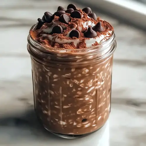 Decadent Brownie Batter Overnight Oats for Guilt-Free Indulgence 7 Brownie Batter Overnight Oats