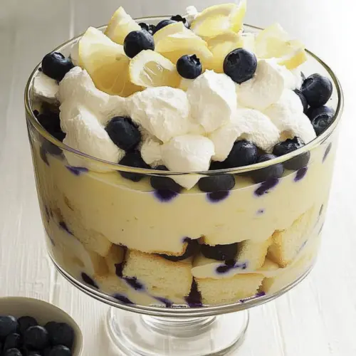 Lemon Blueberry Trifle