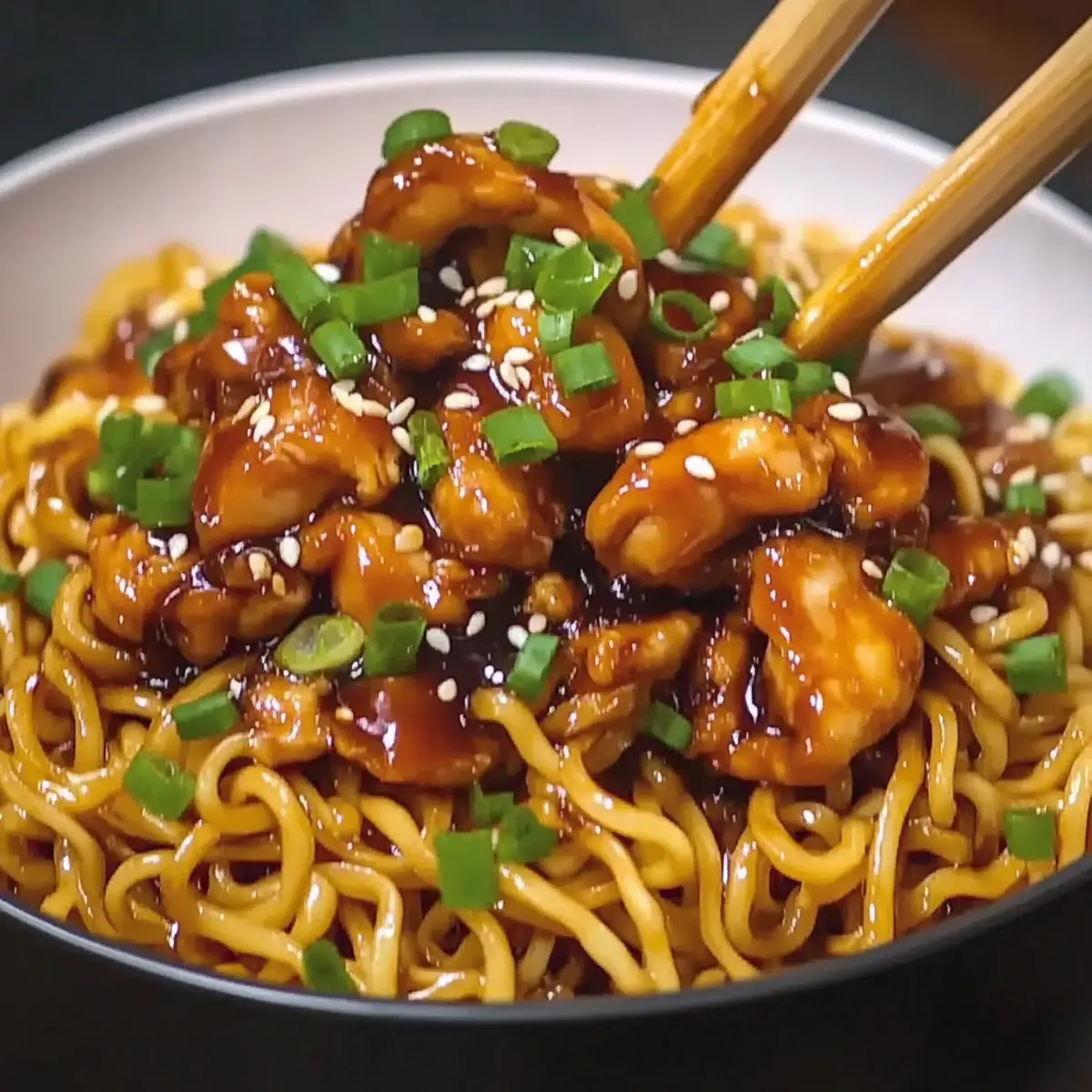 Garlic Chicken Noodles: A Sticky, Savory Delight at Home 4 Garlic Chicken Noodles