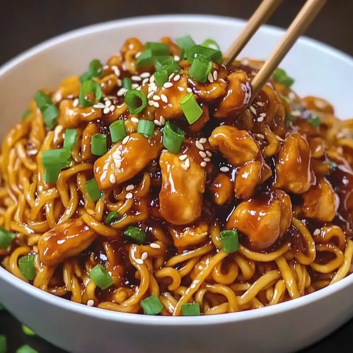 Garlic Chicken Noodles: A Sticky, Savory Delight at Home 2 unnamed file 528