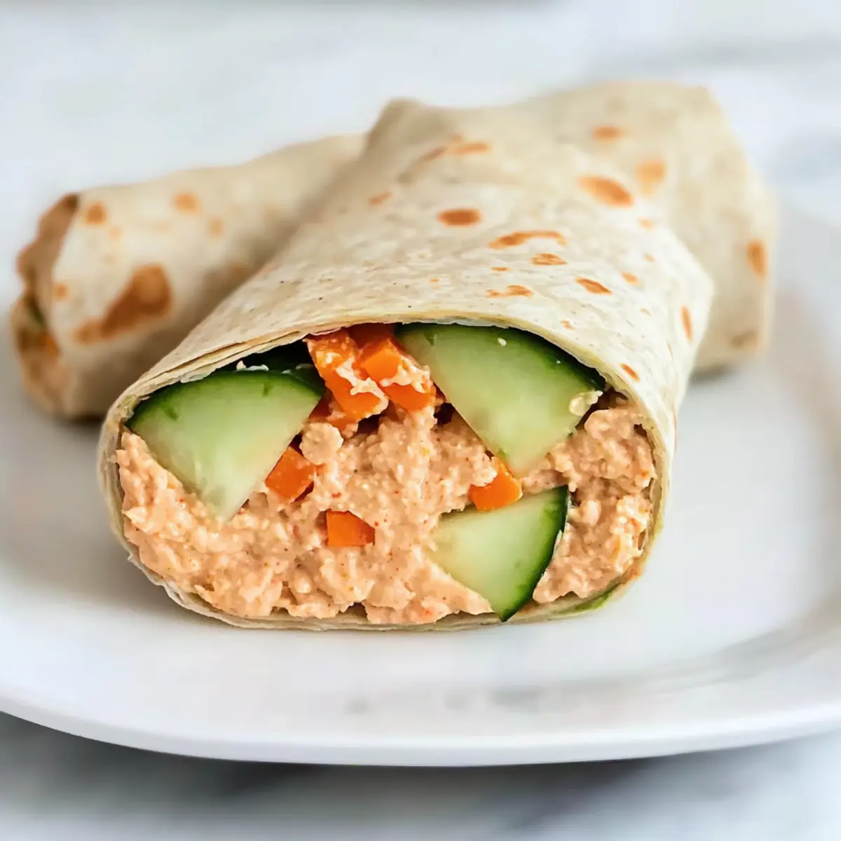 Savory Spicy Tuna Wraps: Quick, Healthy Lunch Delight 4 Spicy Tuna Wraps