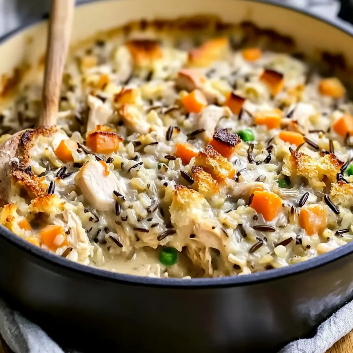 Cozy Chicken Wild Rice Casserole for Family Comfort Nights 4 Chicken Wild Rice Casserole