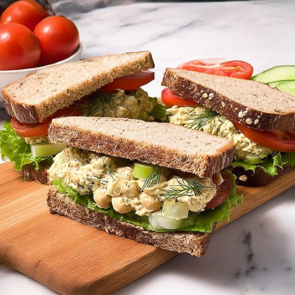Chickpea Salad Sandwiches That Make Lunchtime Exciting 16 Chickpea Salad Sandwiches