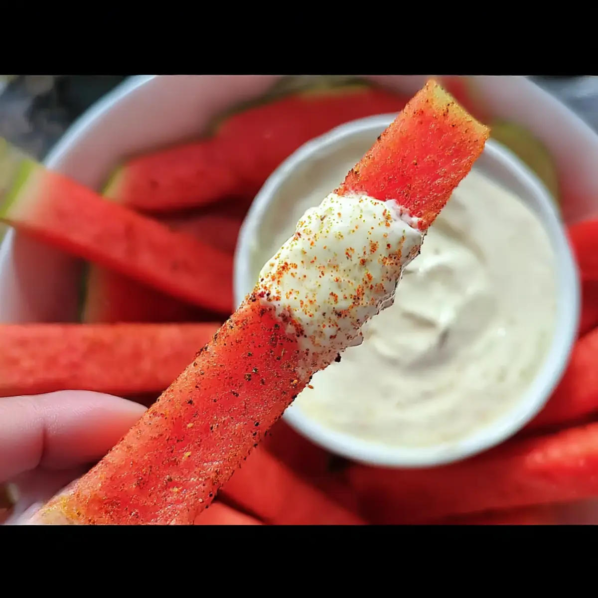Chili Lime Watermelon Fries