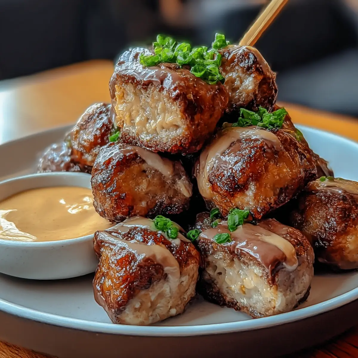Savory Korean BBQ Meatballs with Spicy Mayo Dip You’ll Love 25 unnamed file 711
