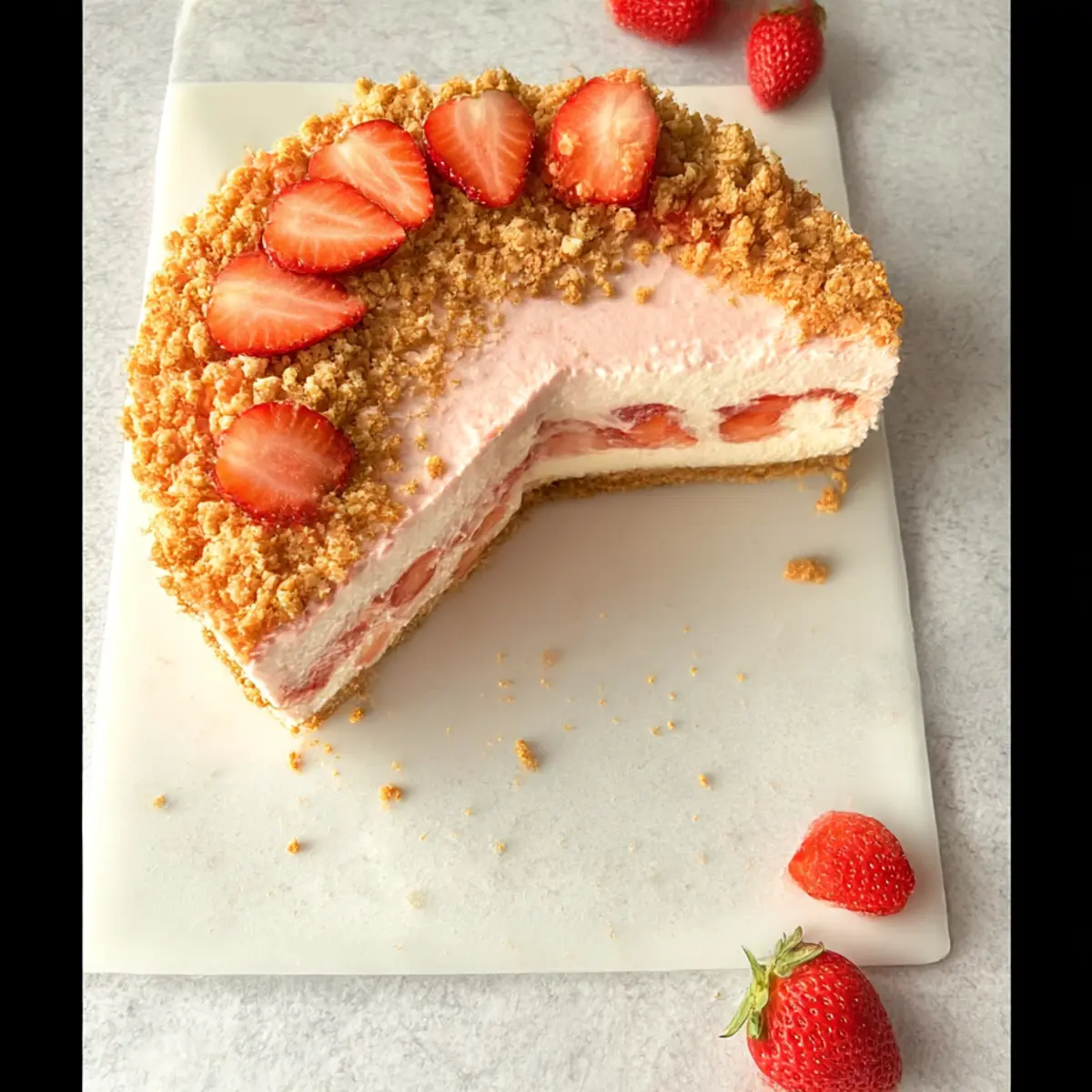 No Bake Strawberry Crunch Cheesecake for Effortless Summer Bliss 1 unnamed file 715