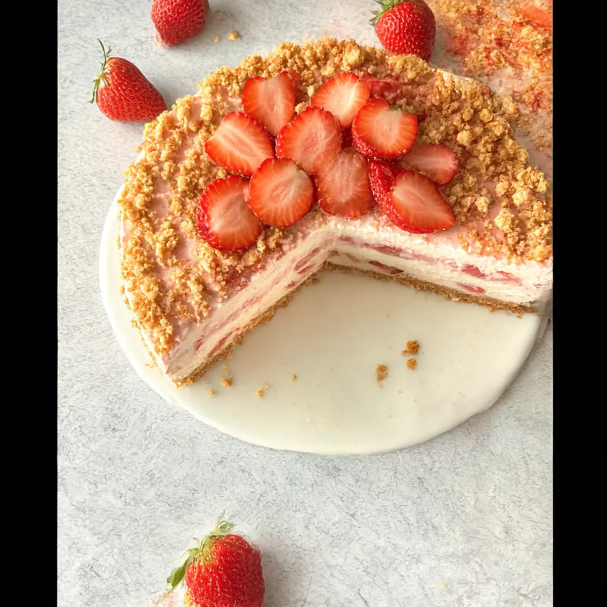 No Bake Strawberry Crunch Cheesecake for Effortless Summer Bliss 3 unnamed file 717