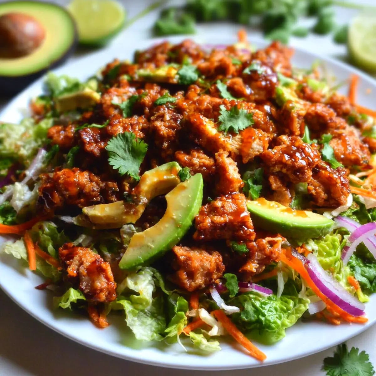 Quick Honey Lime Chicken Avocado