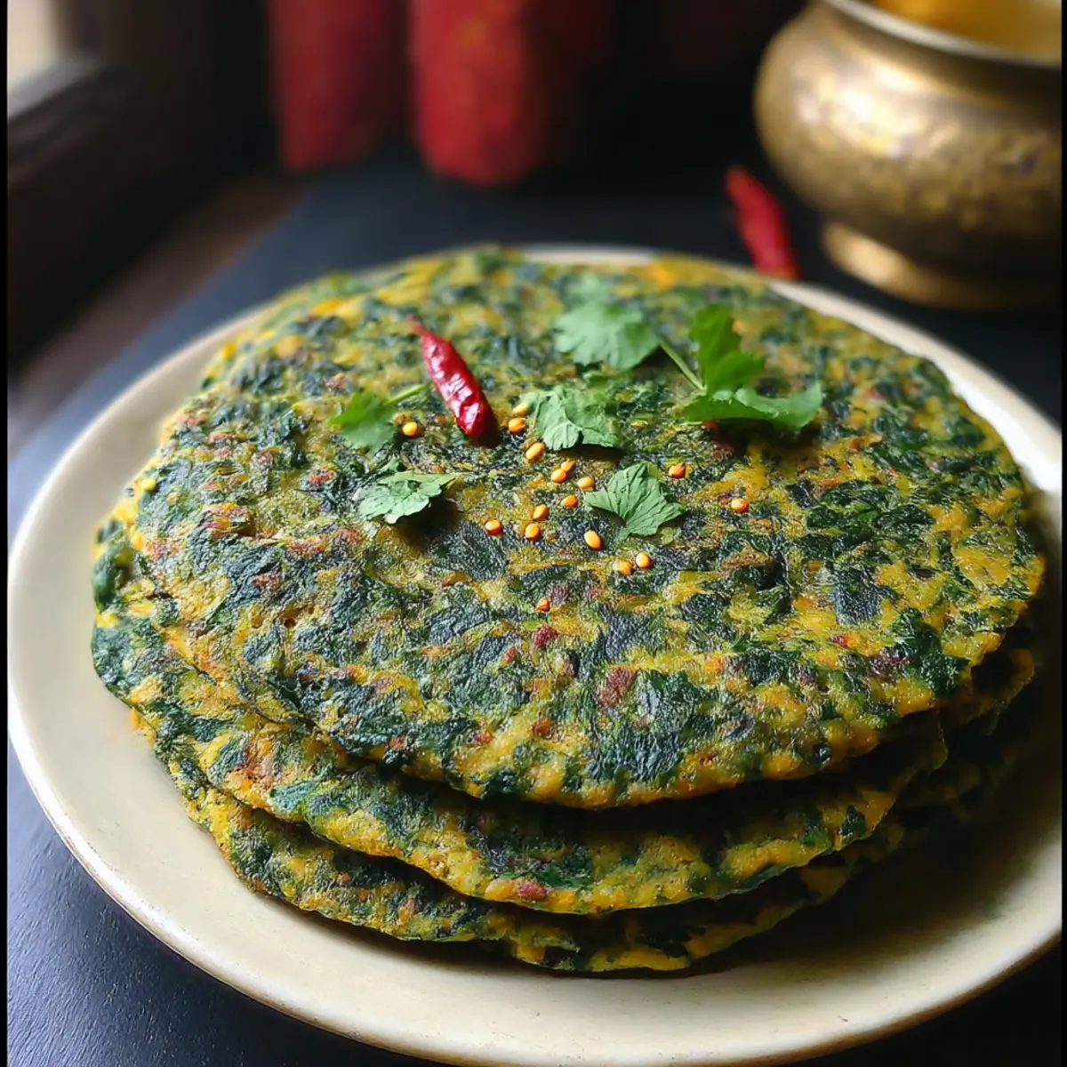Savory Spinach Puda: Gluten-Free Pancakes You’ll Love 4 Spinach Puda