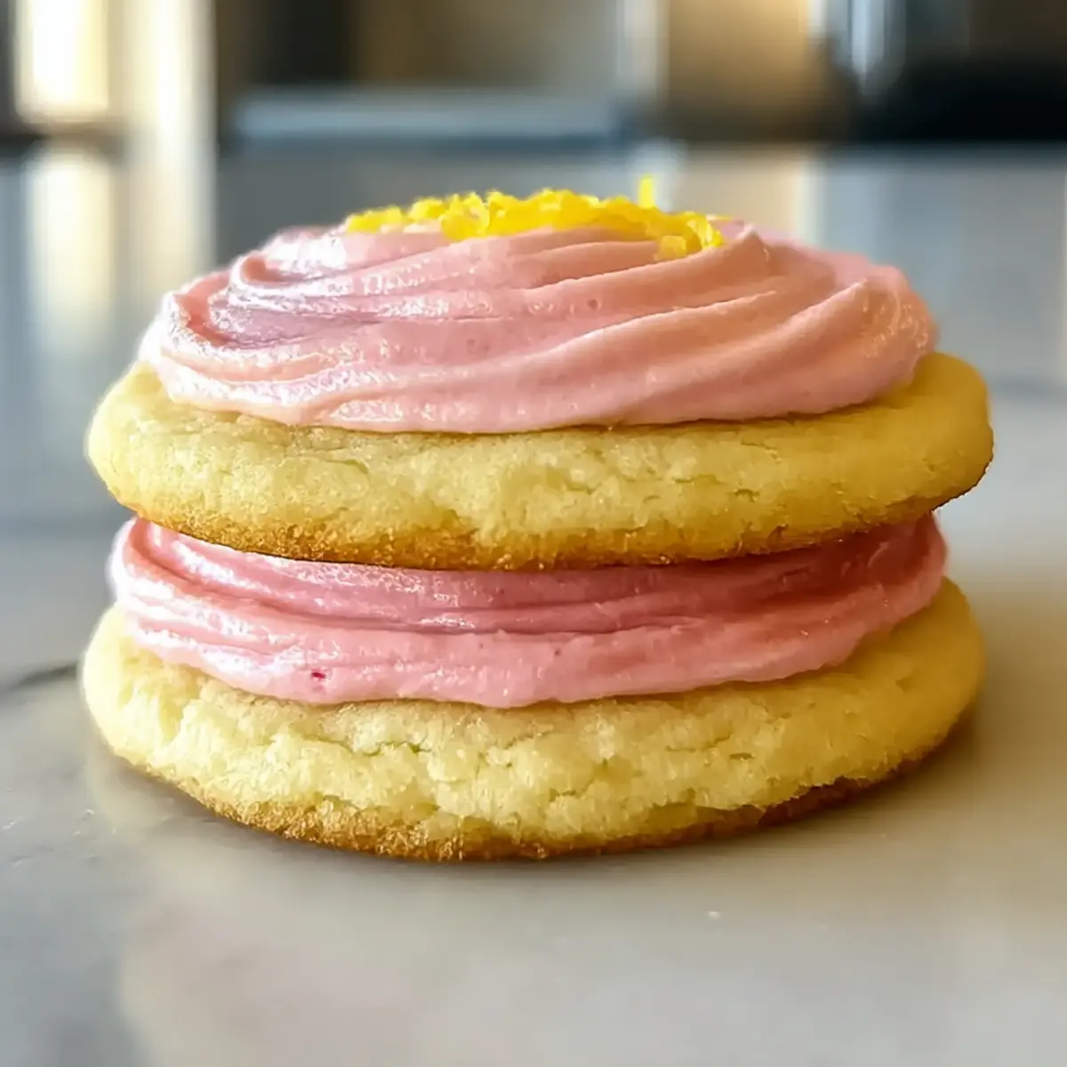 Deliciously Soft Pink Lemonade Cookies with Creamy Frosting 2 unnamed file 756
