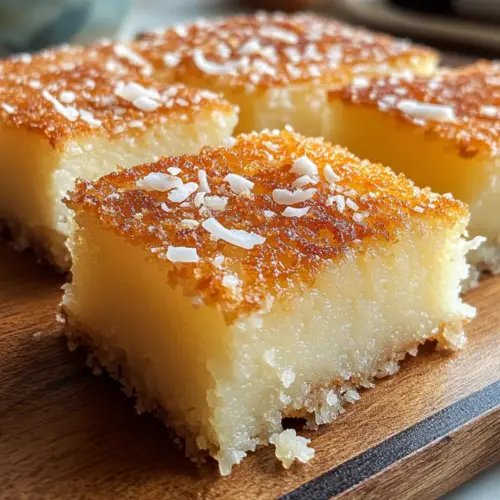 Coconut Mochi Cake