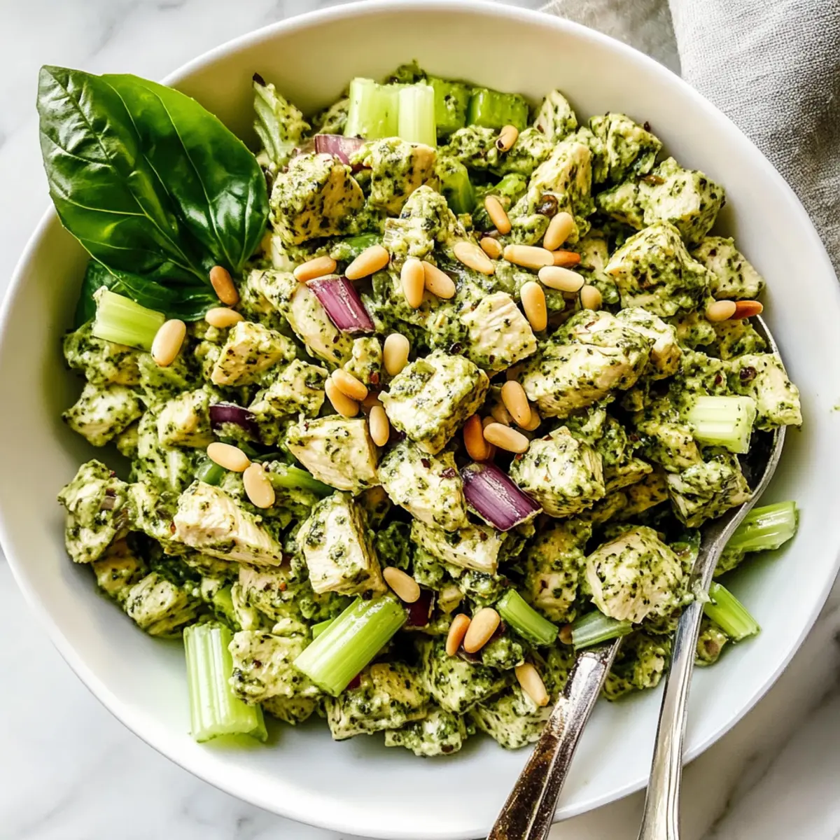 Pesto Chicken Salad