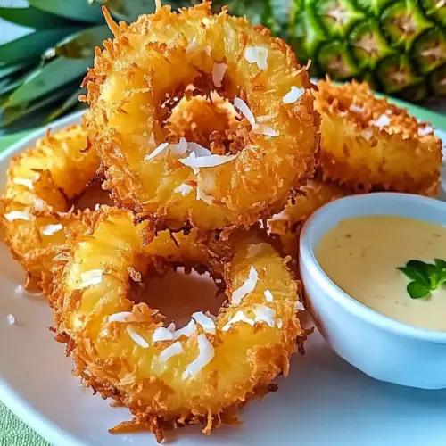 Fried Pineapple Rings