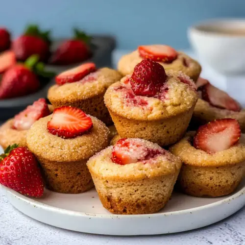 Vegan Strawberry Muffins