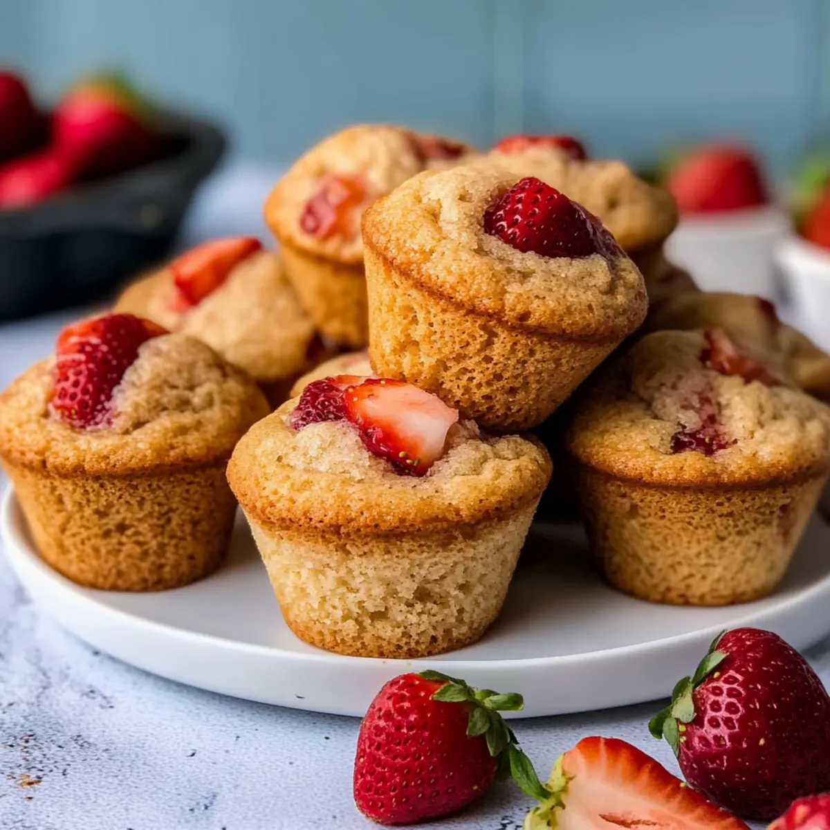 Fluffy Vegan Strawberry Muffins Bursting with Flavor 1 unnamed file 979