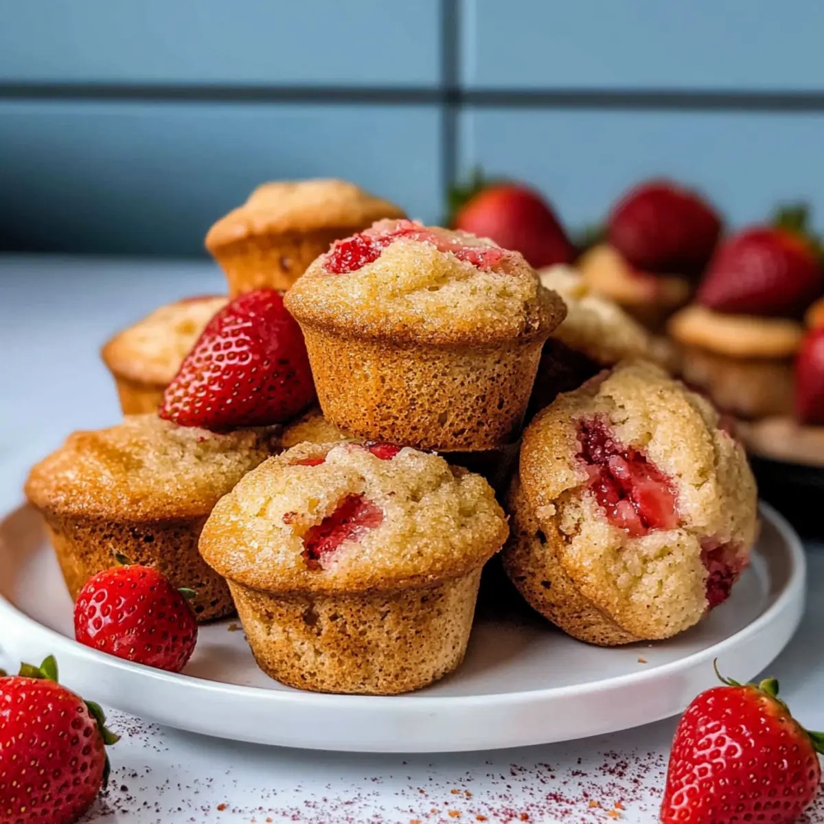 Fluffy Vegan Strawberry Muffins Bursting with Flavor 2 unnamed file 980
