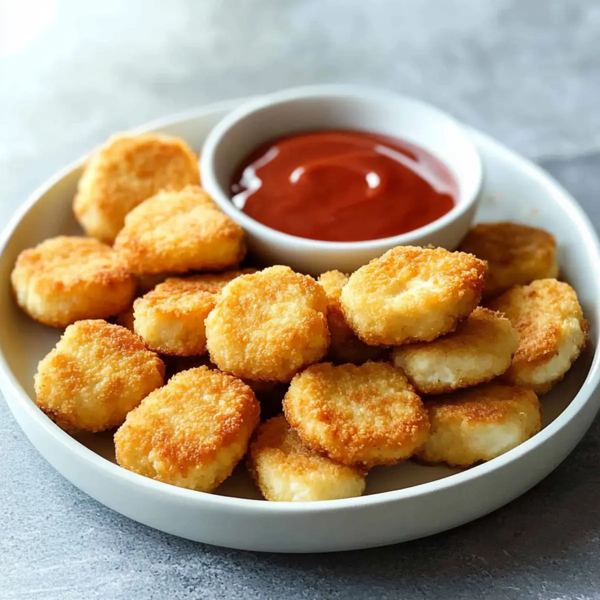 Vegan Pan-Fried Tofu Nuggets