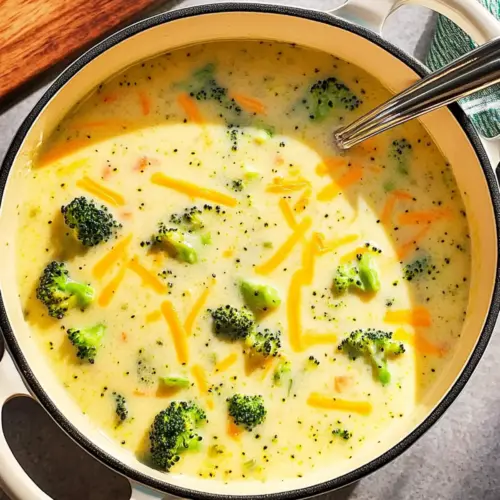 Broccoli Cheddar Soup Recipe