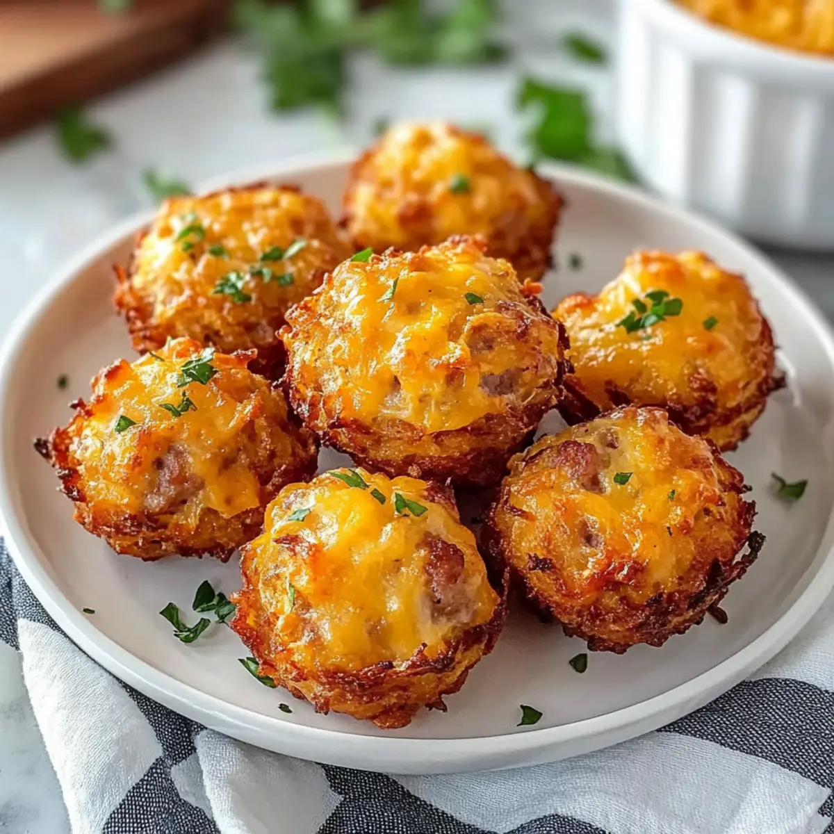 Sausage Hashbrown Bites: Crispy Comfort for Any Table 32 Sausage Hashbrown Bites
