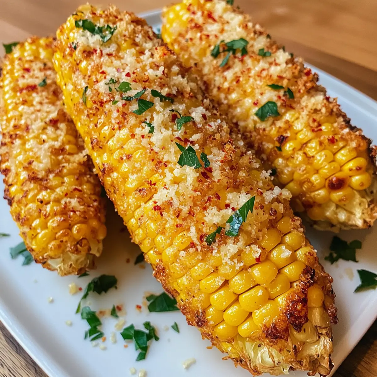 Garlic Parmesan Corn on the Cob: A Flavorful Air Fryer Delight 16 Garlic Parmesan Corn on the Cob