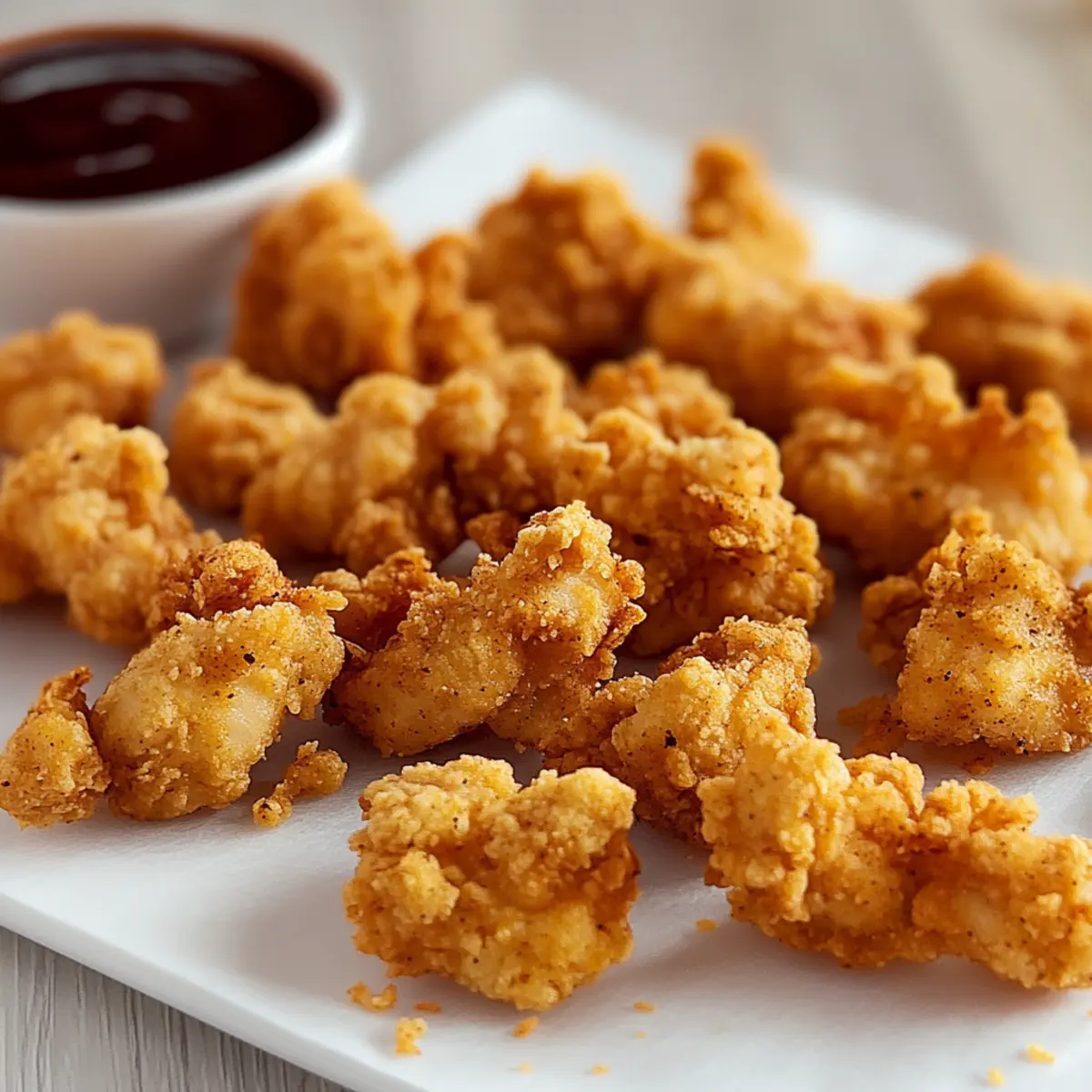 Crispy Popcorn Chicken Air Fryer - Guilt-Free Snack Delight 12 Popcorn Chicken Air Fryer