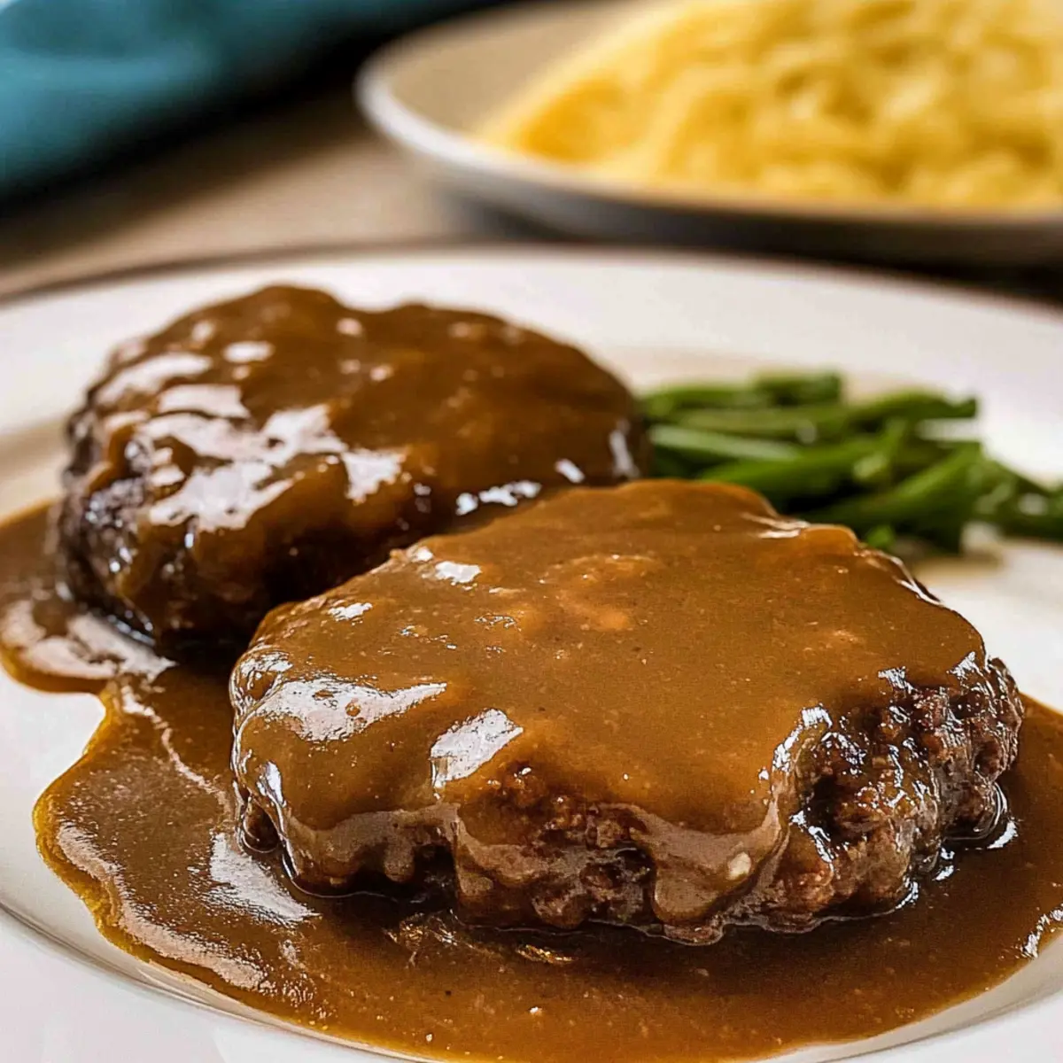 Savor Comfort: Easy Salisbury Steak in 30 Minutes 4 Salisbury Steak