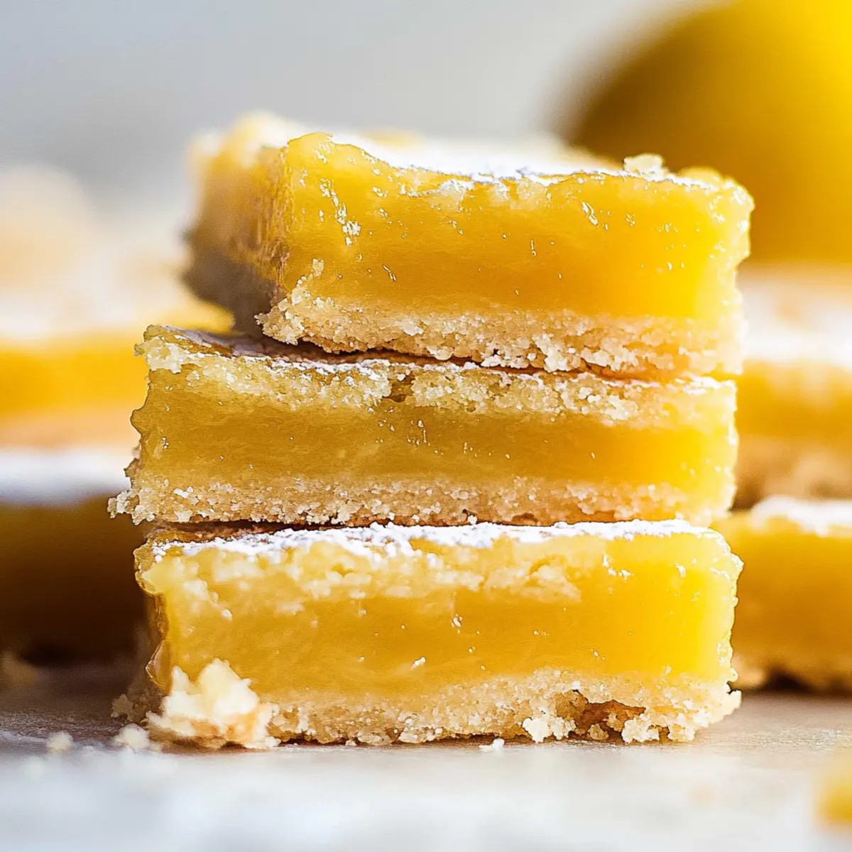 Super Easy Lemon Bars: Brighten Your Day with Citrus Bliss 4 Super Easy Lemon Bars