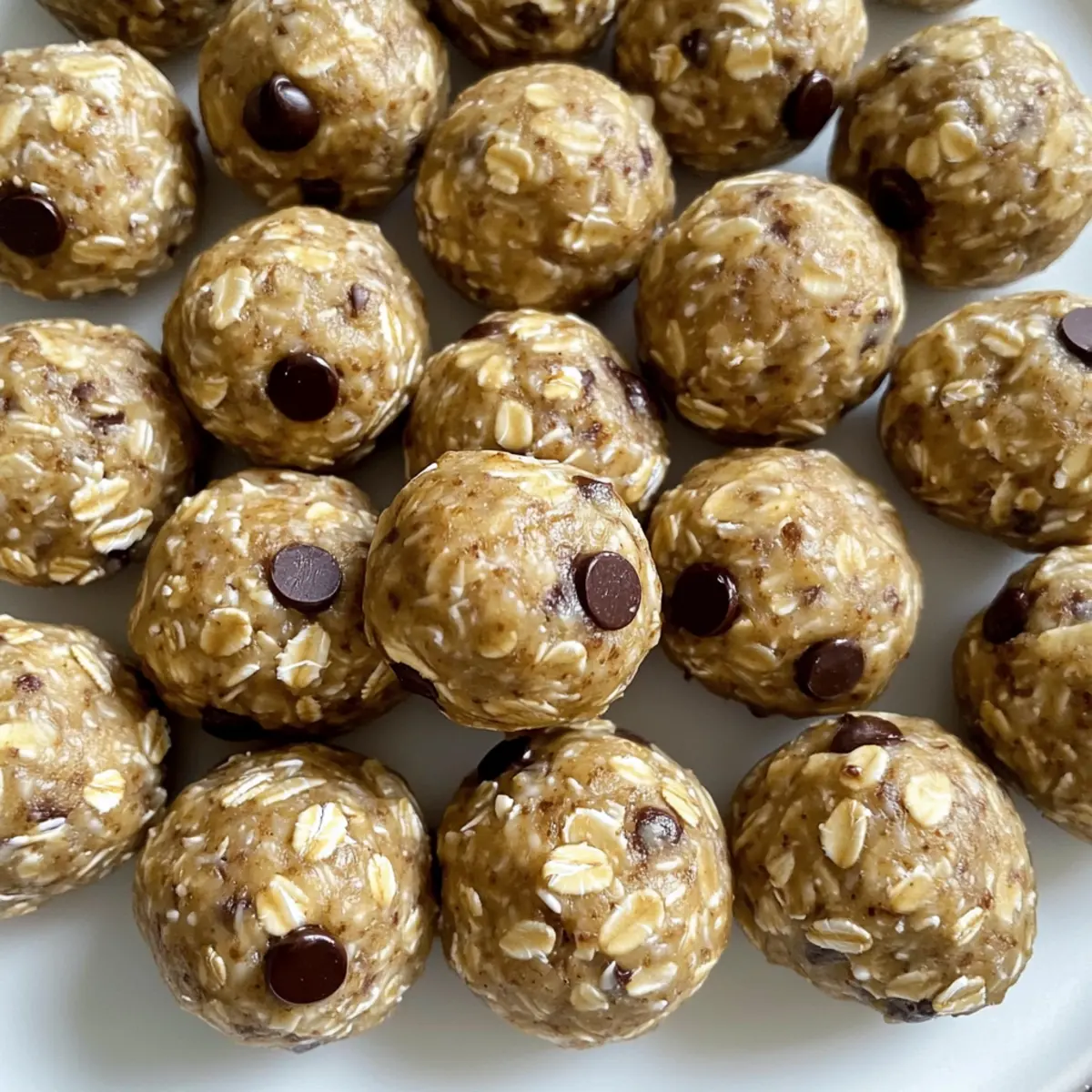 4 Ingredient Energy Oatmeal Balls