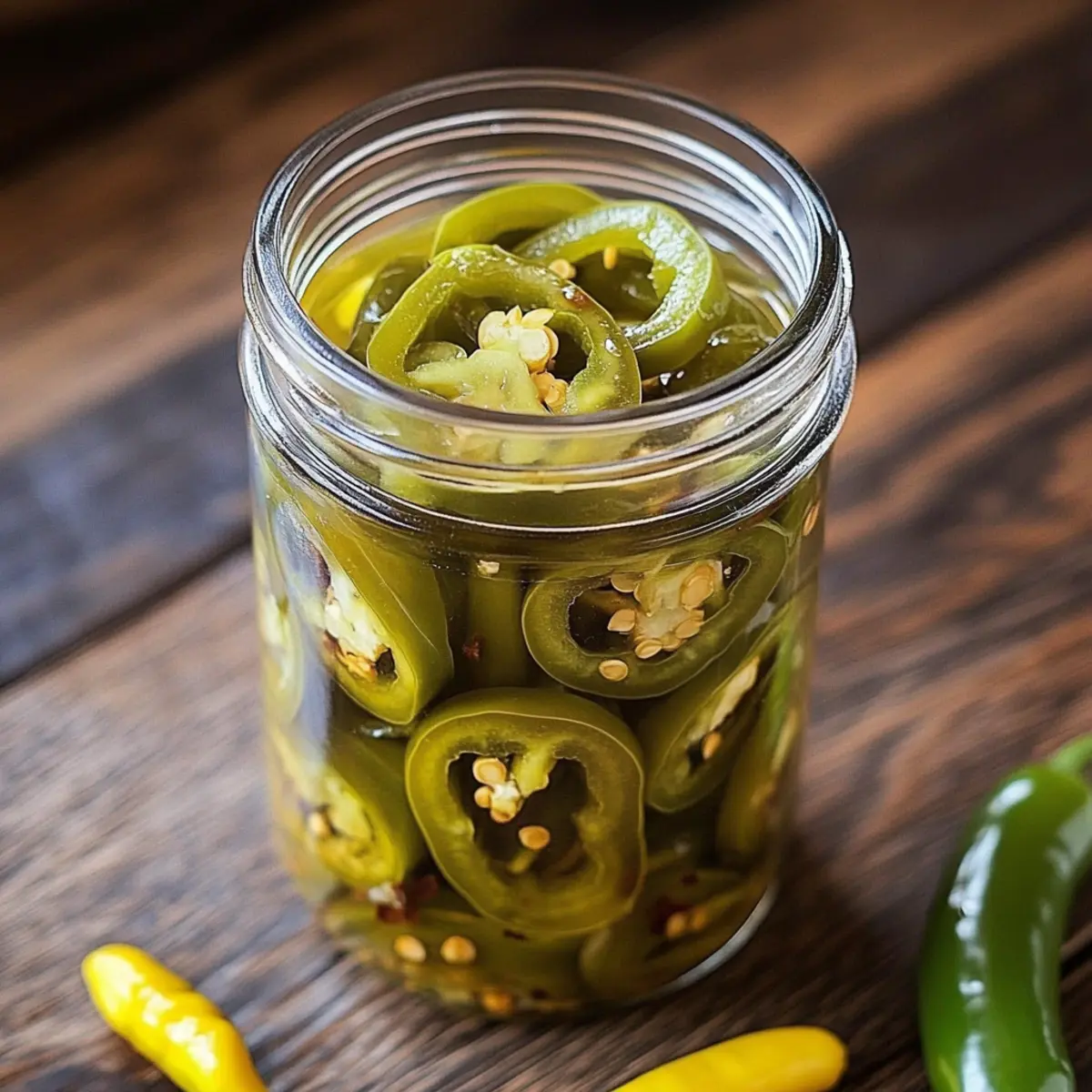 Smoked Pickled Jalapenos