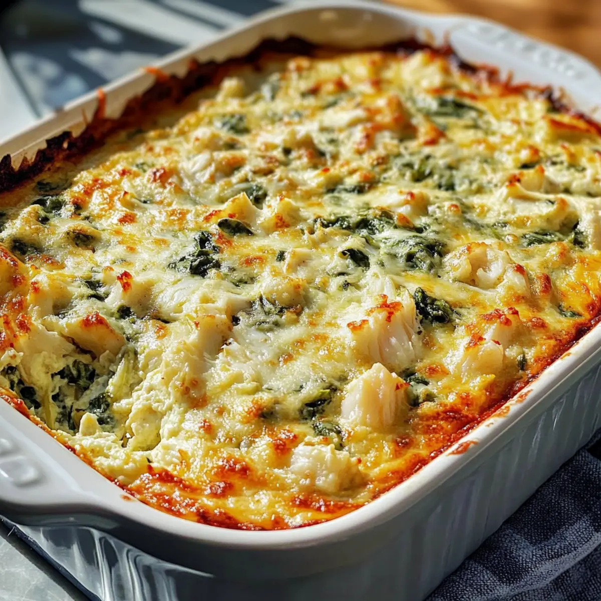 Creamy Crab and Spinach Delight