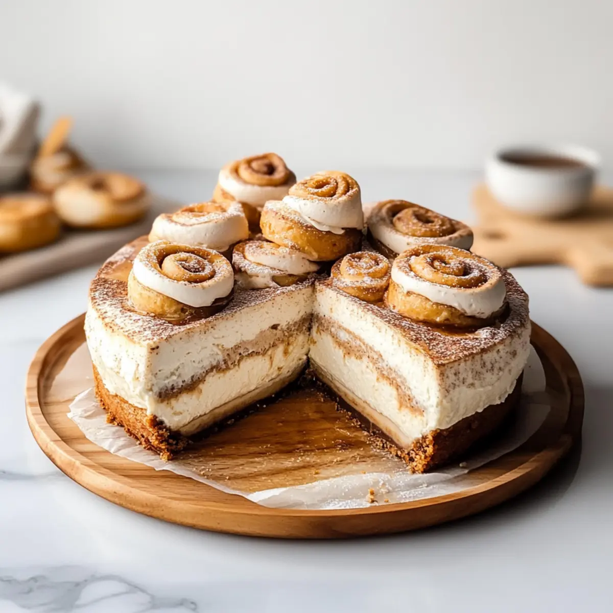 Indulge in Creamy Vegan Cinnamon Roll Cheesecake Bliss 2 unnamed file 410