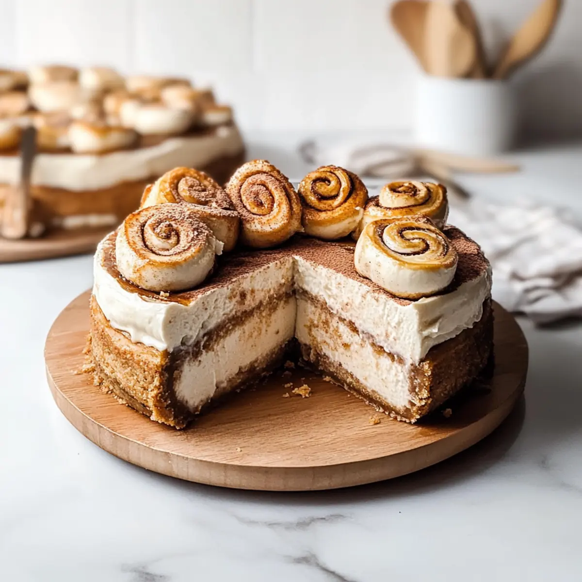 Indulge in Creamy Vegan Cinnamon Roll Cheesecake Bliss 3 unnamed file 411
